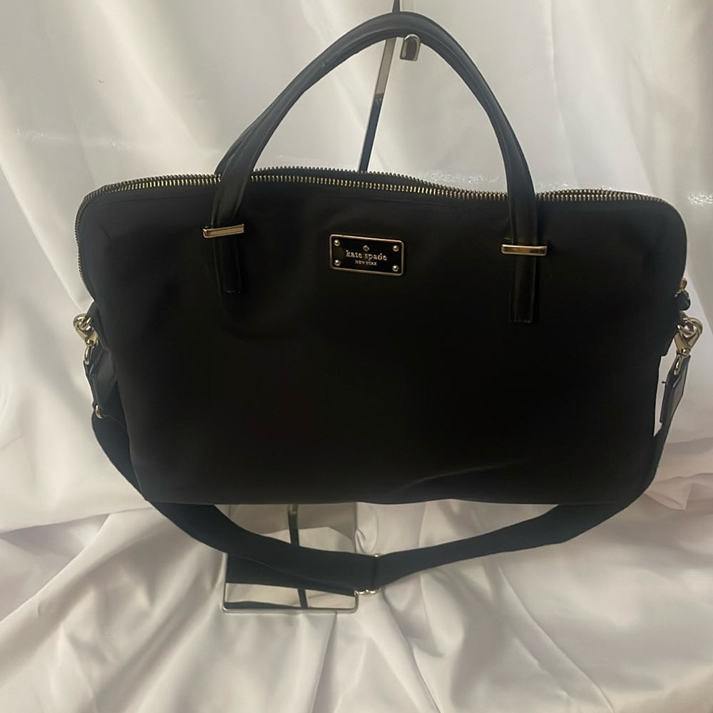 Black Kate Spade ♠️ Tote with Laptop compartment